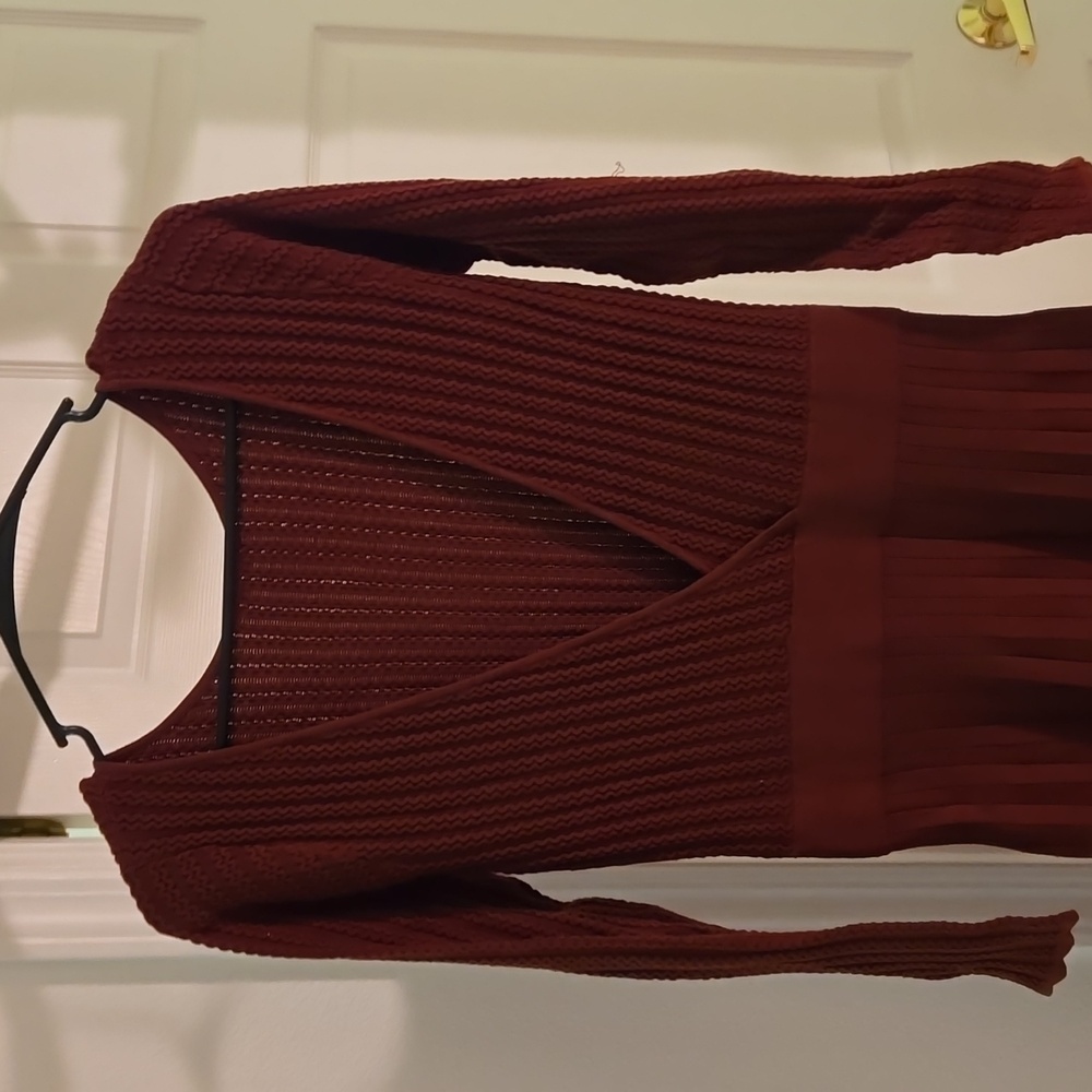 Sezane Flavie Midi Long Sleeve Dress - Picture 11 of 14